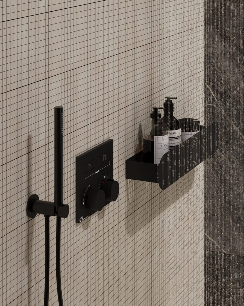 Fragment of shower