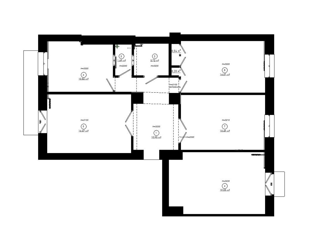 Plan "before"