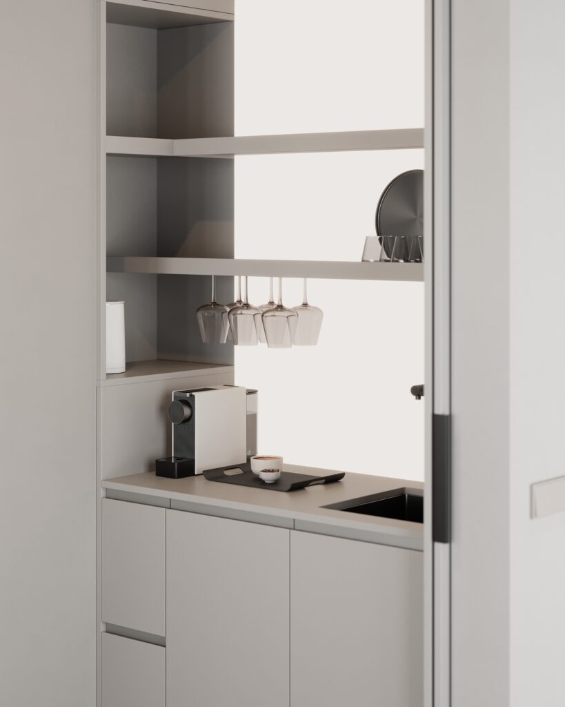 Fragment of minibar